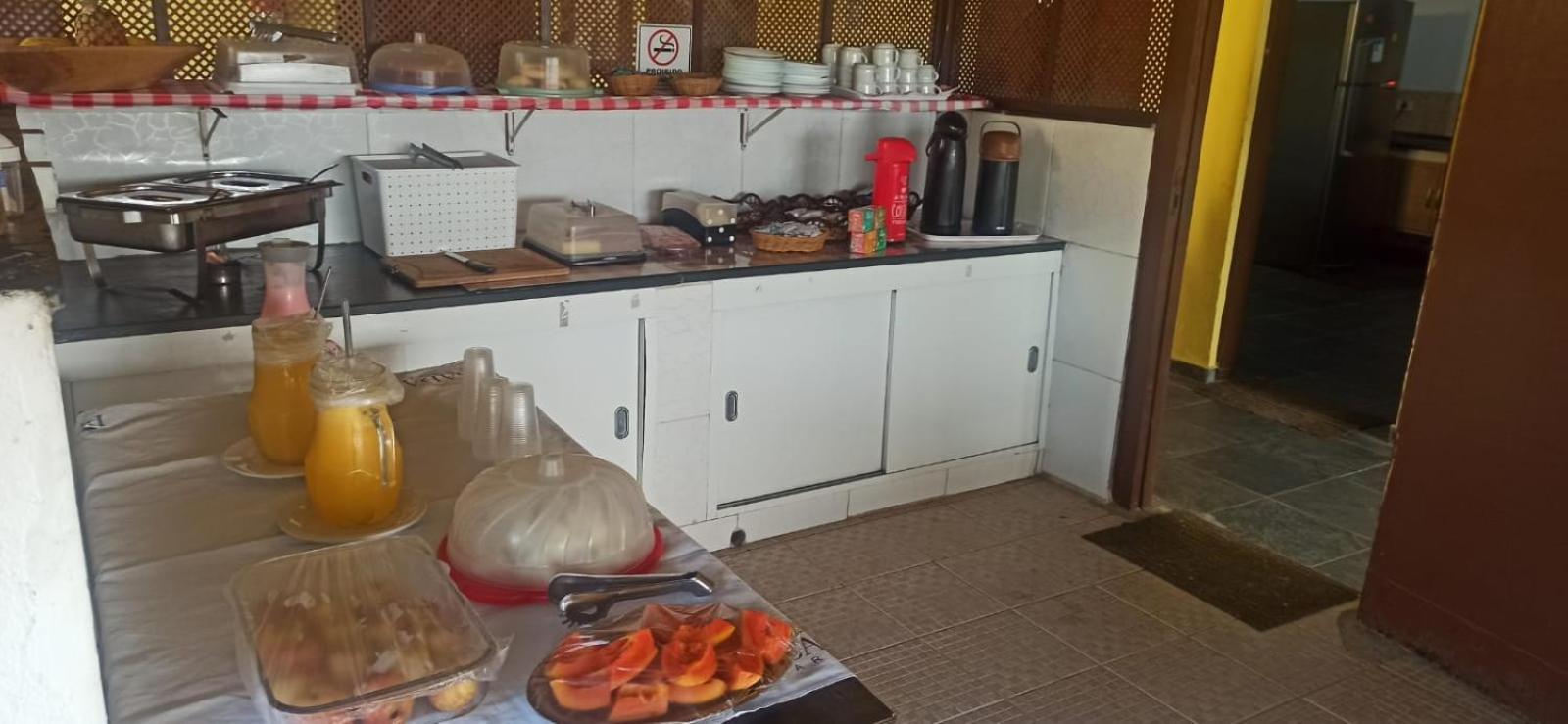 Pousada E Restaurante Frente Mar H גוארויה מראה חיצוני תמונה